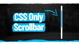 How To Create Custom Scrollbar In CSS [upl. by Ebenezer183]