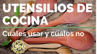 UTENSILIOS DE COCINA Cuáles usar y cuáles no 🍴 [upl. by Annauj]