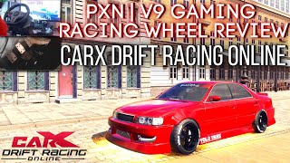 PXN V9 Gaming Wheel Review  CarX Drift Racing Online [upl. by Nylireg]