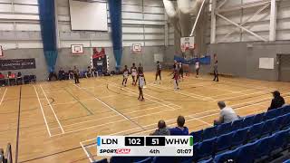 London Elite vs West Herts Warriors YT stream  26022022 [upl. by Ailegnave]