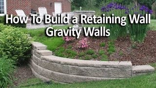 How to Build a Retaining Wall [upl. by Ardnohsal876]