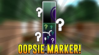 HOW TO GET THE OOPSIE MARKER IN FIND THE MARKERS  ROBLOX [upl. by Zamora]