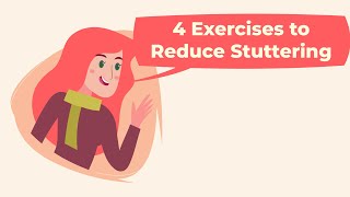 4 exercises to reduce your stuttering [upl. by Arrec]