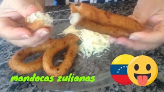 🇻🇪 COMO HACER MANDOCAS VENEZOLANAS RECETAS ZULIANAS 😋 venezuela zulia recetas [upl. by Belita352]