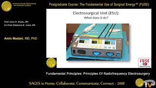 Fundamentals of electrosurgery [upl. by Arahd852]