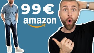 99€ AMAZON OUTFIT ● GÜNSTIGES OUTFIT für MÄNNER [upl. by Ellerrehc]