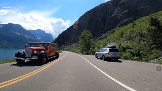 Going To The Sun Road in Glacier National Park [upl. by Aihsotal]