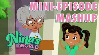 Ninas World Mini Episode Mashup 3  Universal Kids [upl. by Hgielhsa]