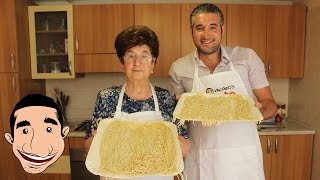 Italian Grandma Makes FRESH SPAGHETTI PASTA FROM SCRATCH [upl. by Martelle]