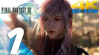 Final Fantasy XIII  Walkthrough Part 1  Prologue 4K 60FPS [upl. by Elamor]