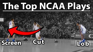 The 10 Plays Used by Every College Basketball Team [upl. by Hsinam]