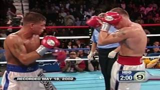 Arturo Gatti vs Micky Ward 1 Awesome Round 9 [upl. by Busey]