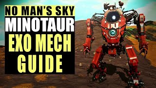 NO BULL MINOTAUR GUIDE  No Man’s Sky Minotaur Exo Mech Guide [upl. by Evelinn]