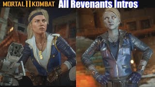 MK11 Characters meet their Revenant  Mortal Kombat 11 [upl. by Koppel]