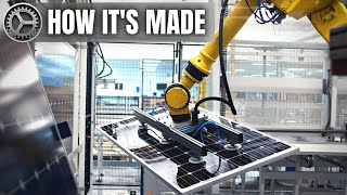 HOW ITS MADE Solar Panels [upl. by Ritz]