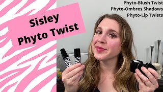 SISLEY PHYTO TWIST amp PHYTO OMBRES Demos and Reviews of Sisley Blush Eyeshadows and Lip Twists [upl. by Pence702]