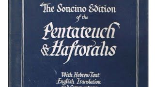 Soncino Pentateuch Hertz Presentation and Review [upl. by Aiza892]