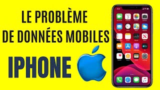 Comment régler le problème de données cellulaires sur iPhone [upl. by Noorah79]