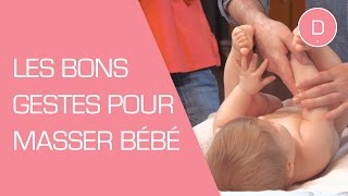 Comment masser son bébé   Puériculture [upl. by Connor]