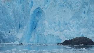 Glacier Calving Kenai Fjords National Park [upl. by Magas]