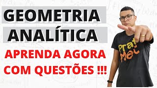 APRENDA GEOMETRIA ANALÍTICA COM QUESTÕES  8 questões resolvidas [upl. by Elacsap]