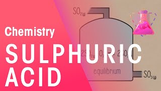 Manufacturing Sulphuric Acid  Reactions  Chemistry  FuseSchool [upl. by Seem]