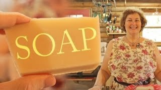 Beckys Homemade Bar Soap Recipe How to Make Soap with Lye [upl. by Cran773]