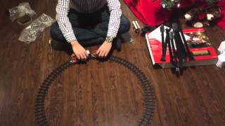 Christmas Tree Train Set  Unboxing [upl. by Ynohtn]