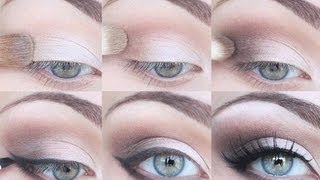 STEP BY STEP EYESHADOW TUTORIAL  FOR ALL EYE SHAPES [upl. by Luapnaej]