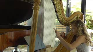 Alisa Sadikova Harp Spanish Dance no1 Transcribed from La Vida Breve [upl. by Cleave]