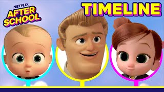 The Complete Boss Baby Timeline 💼👶  The Boss Baby Back in the Crib  Netflix After School [upl. by Bernete234]