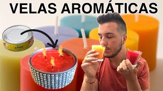 CÓMO HACER VELAS 🕯  VELAS DECORATIVAS  VELAS AROMÁTICAS 😍  SOY DE AMARTE [upl. by Church525]