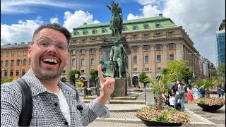 Exploring the Old City of Stockholm  Gamla Stan [upl. by Fusuy]