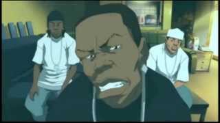 The Boondocks Sgt Guddas response to Thugnificent [upl. by Mcdowell]