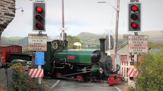 Minffordd Level Crossing  Ffestiniog Railway [upl. by Solracnauj]