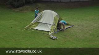 Vango Padstow 500 Pitching amp Packing Video Real Time [upl. by Acinoev]