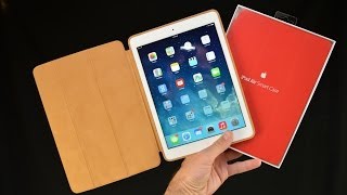 Apple iPad Air Smart Case Review [upl. by Leshia]