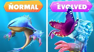 NEW ABYSSAURUS EVOLUTION  Hungry Shark Evolution  Part 8  Pungence [upl. by Nylirehc126]