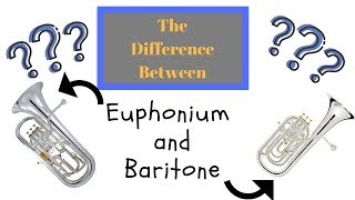 Differences between a Baritone and a Euphonium [upl. by Otit]