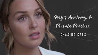 Greys Anatomy amp Private Practice  Chasing Cars Spanish version [upl. by Guenevere1]