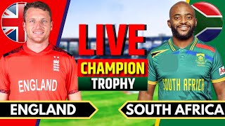 South Africa vs England Match 11  Live Cricket Match Today  SA vs ENG  Champions Trophy [upl. by Yleek195]