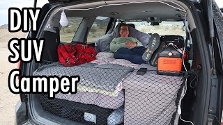 How to Turn Any SUV into a Camper With No Permanent Modifications – Kia Borrego Tour [upl. by Deraj]