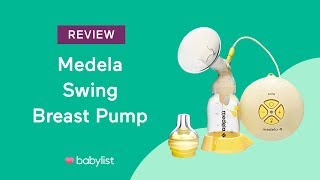 Medela Swing Breast Pump Review  Babylist [upl. by Maurice]