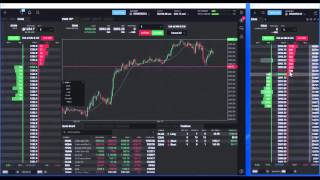 Placing OCO Bracket Orders in Tradovates DOM Module [upl. by Enelehcim]