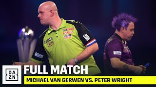 FULL MATCH  Michael van Gerwen vs Peter Wright 201920 Darts World Championship [upl. by Aerda]