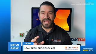 Lean Tech Demo  FreightWaves LIVE HOME [upl. by Ladin]