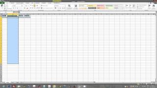 Creare una tabella in Excel [upl. by Terag439]