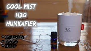 Does This Portable USB H2O Cool Mist Humidifier Actually Work [upl. by Olag]