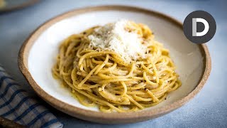 How to make CACIO E PEPE 5 Ingredient Pasta Recipe [upl. by Mungovan]