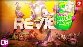 Oddworld Munchs Oddysee Switch Review  BLAST from the PAST [upl. by Yllier]